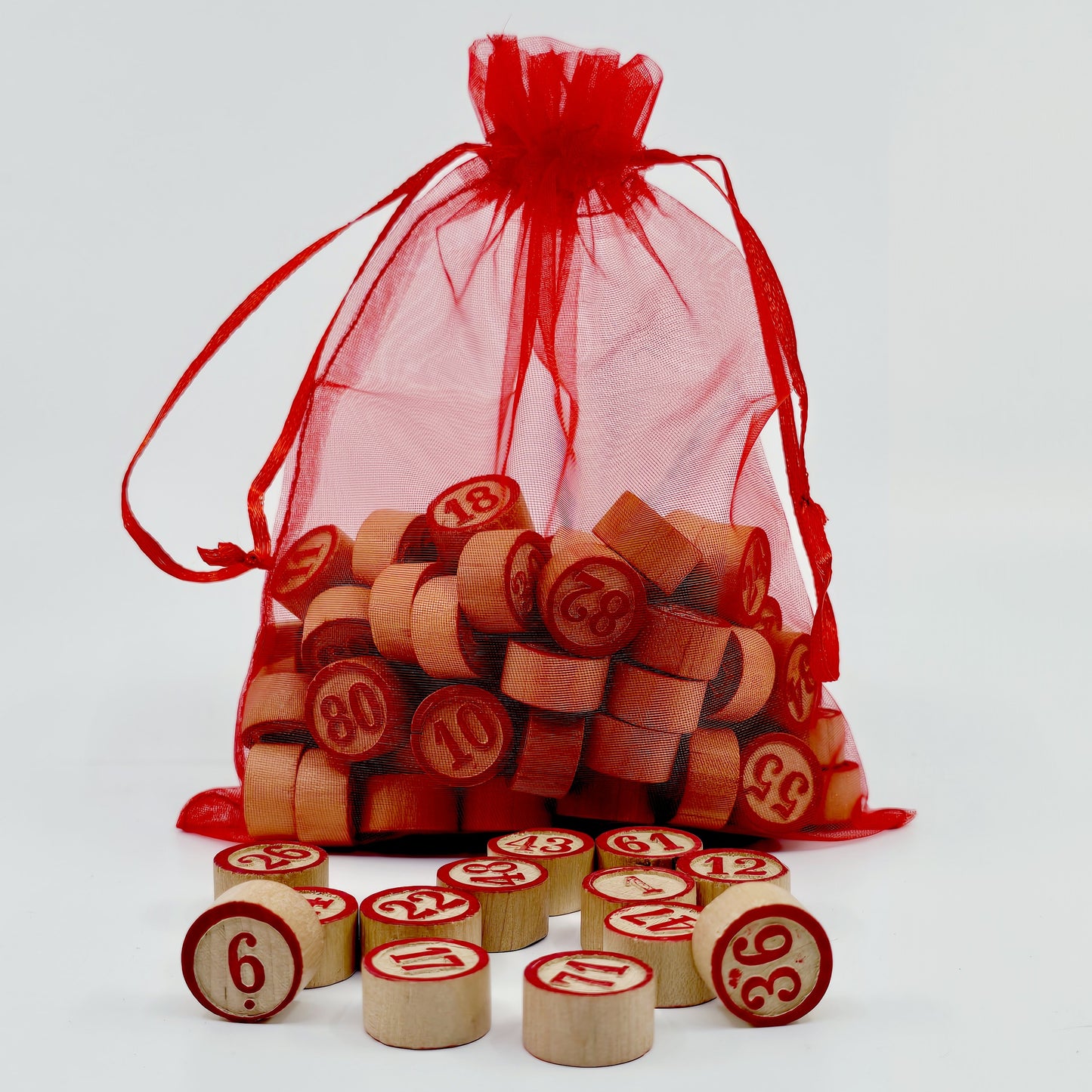 Loto vintage en bois
