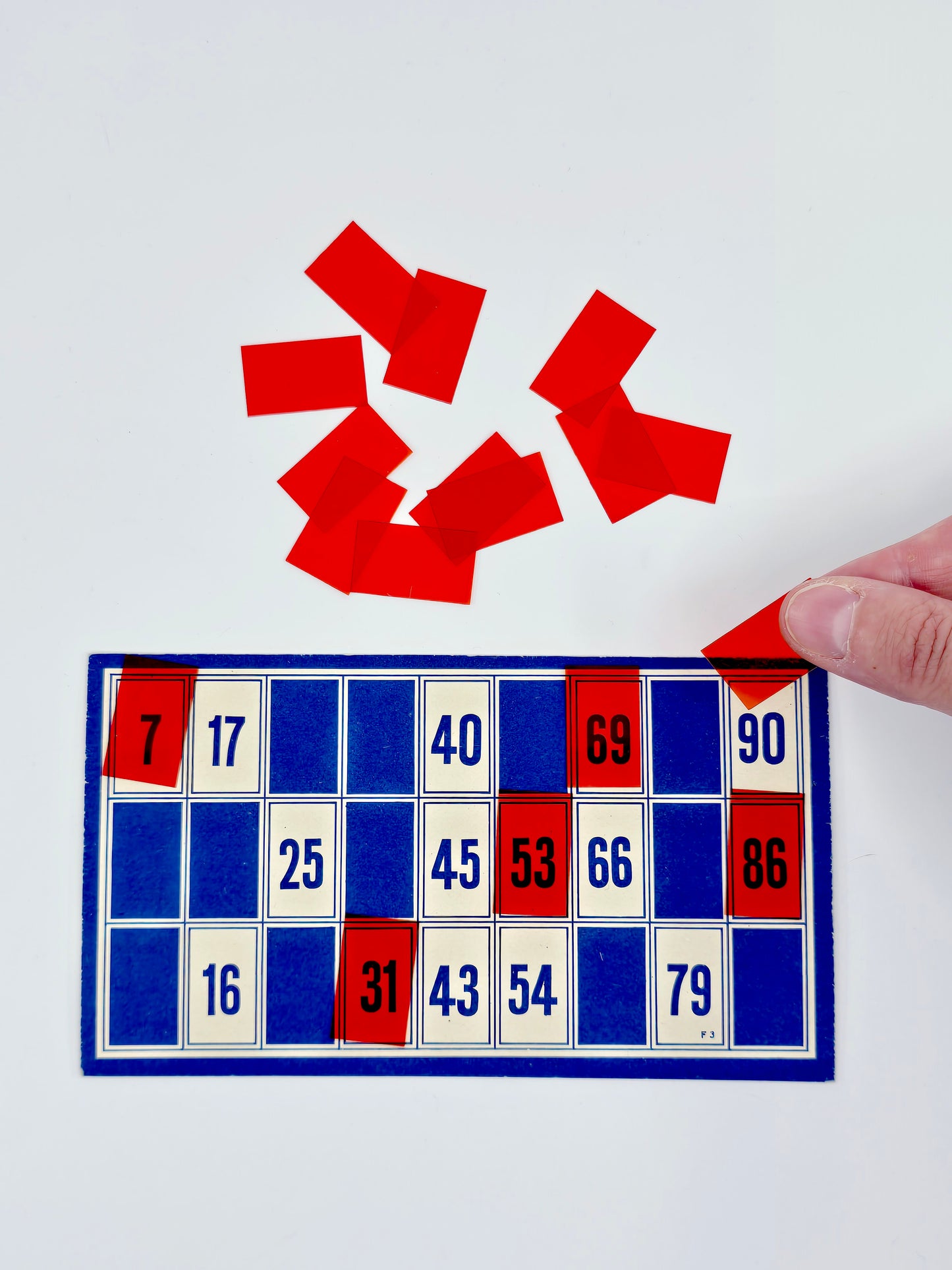 Loto vintage en bois