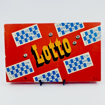 Loto vintage en bois