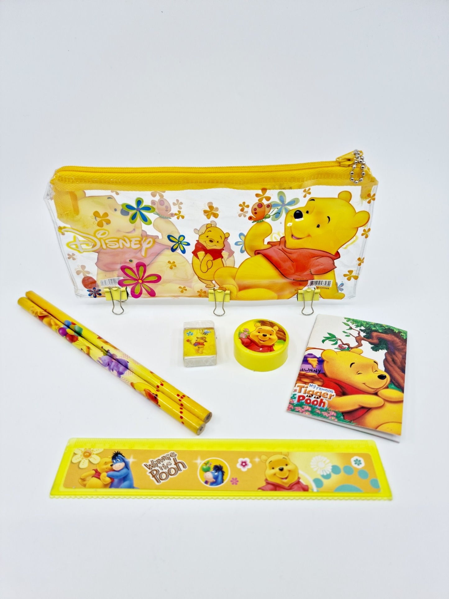 Set de papeterie - Winnie l'ourson (7 pièces)