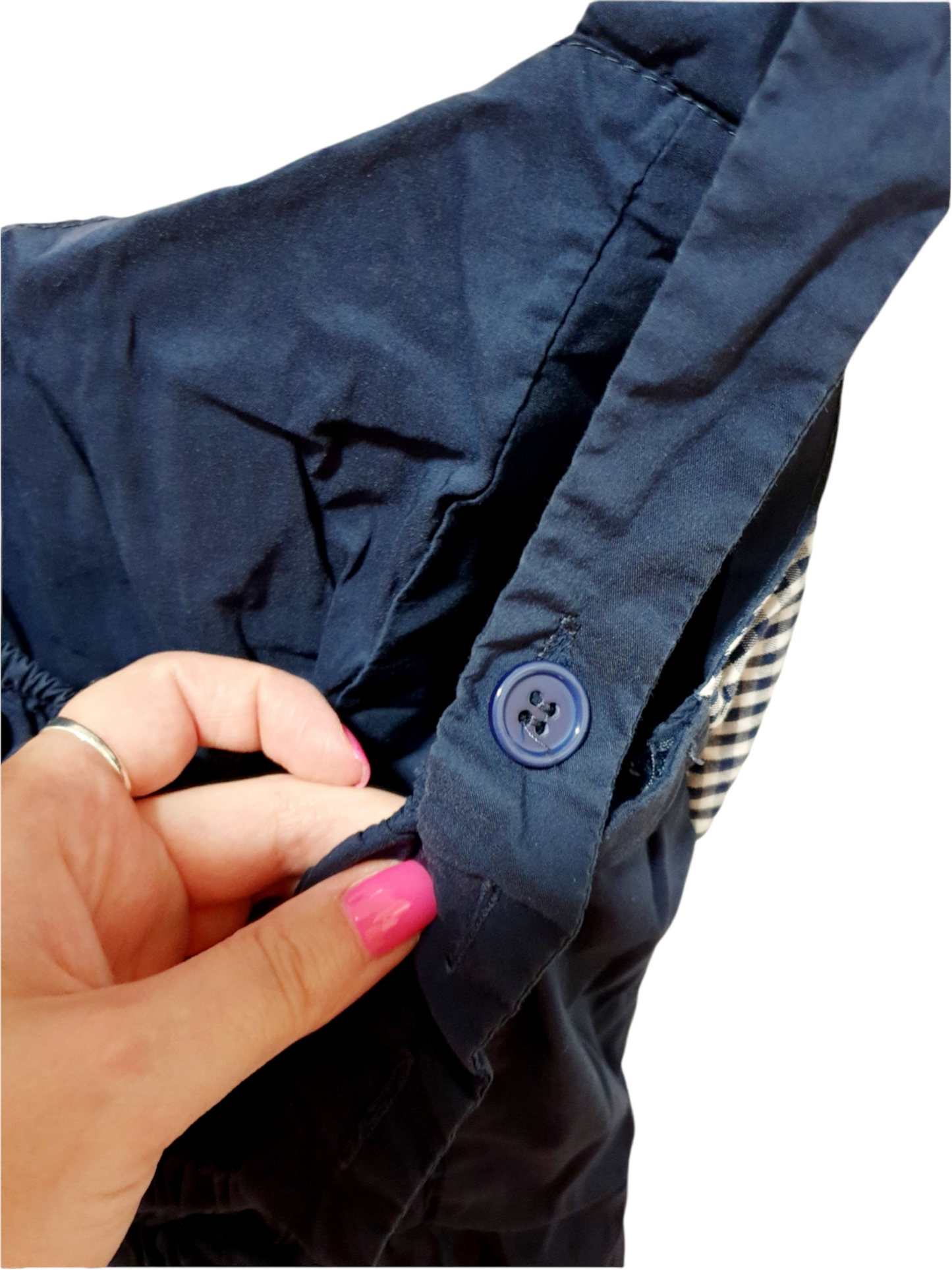 Robe jumper marin & blanche (SIZE : XS)