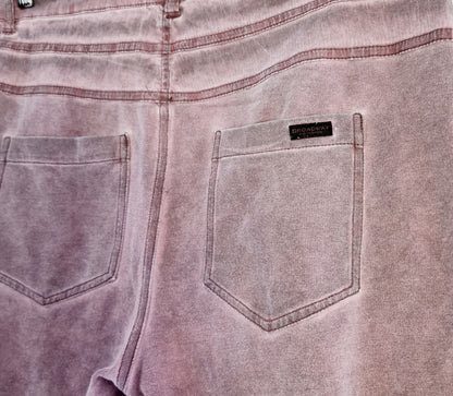 Pantalon boyfriend violet délavé (SIZE : M)