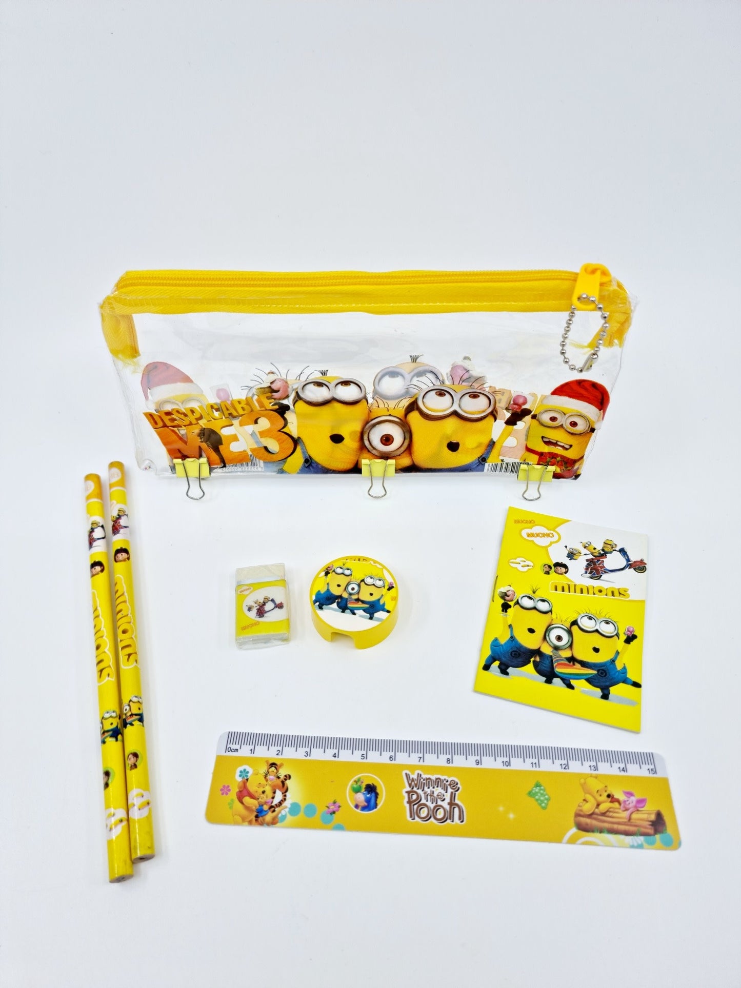 Set de papeterie - Minions (7 pièces)