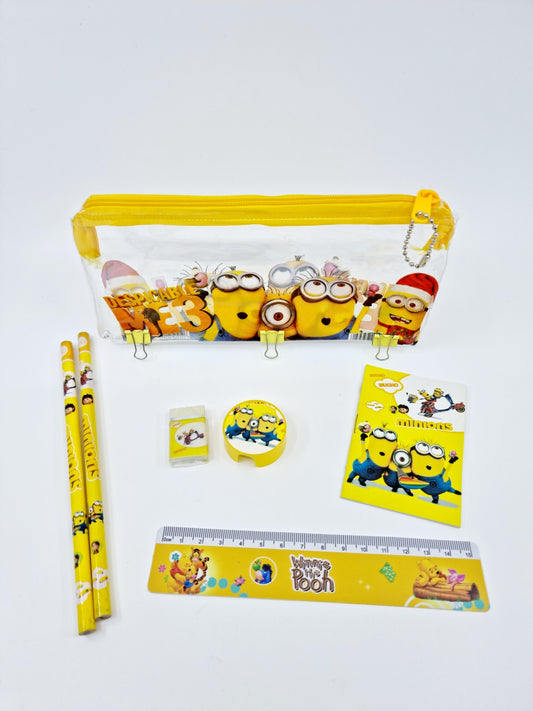 Set de papeterie - Minions (7 pièces)