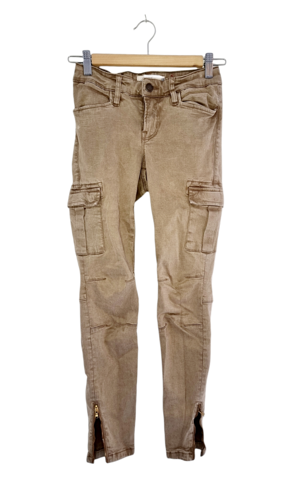 Pantalon cargo vert olive (SIZE : 34)