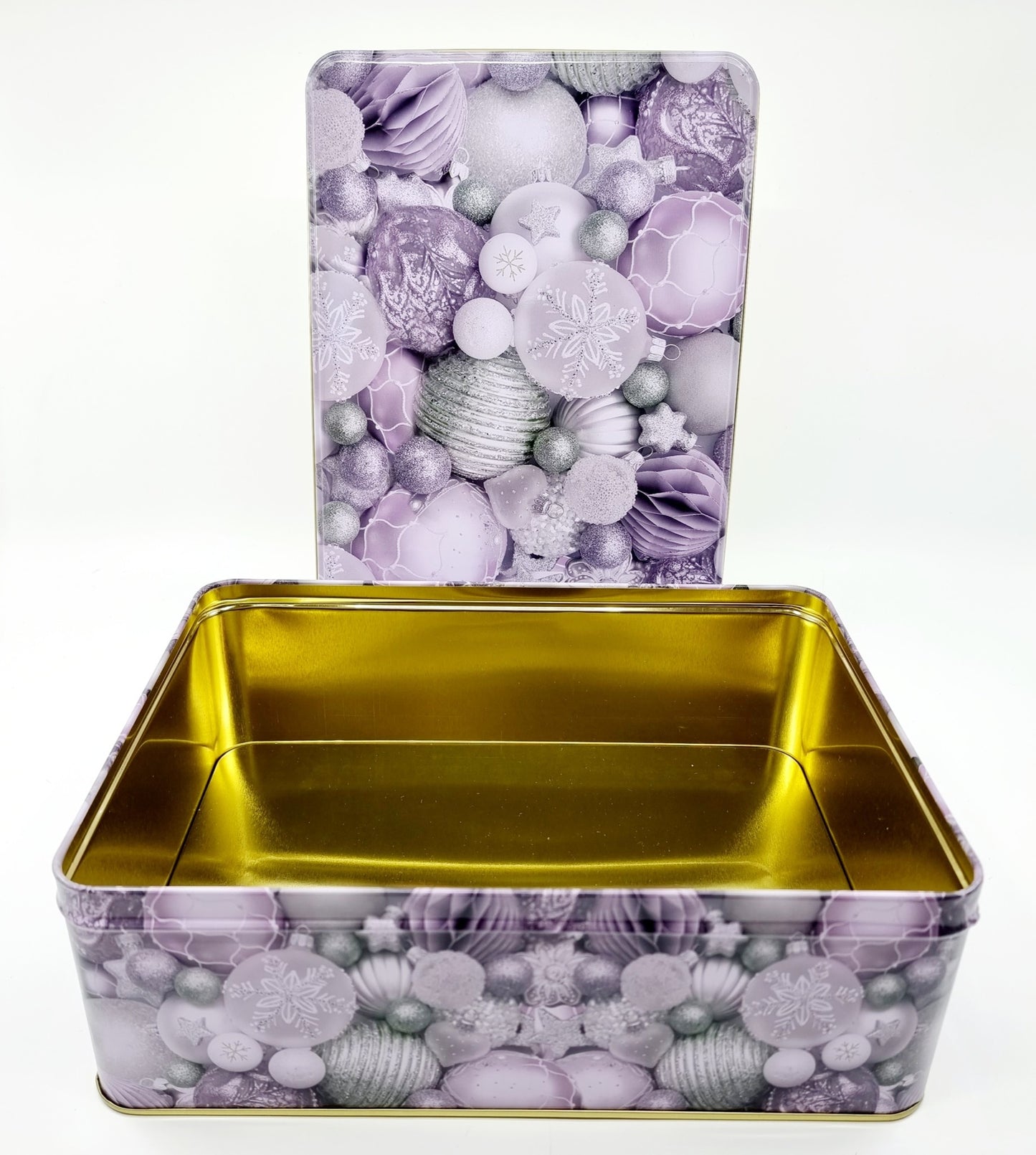 Boîte à biscuits - Boules de Noël (26 x 19 cm)