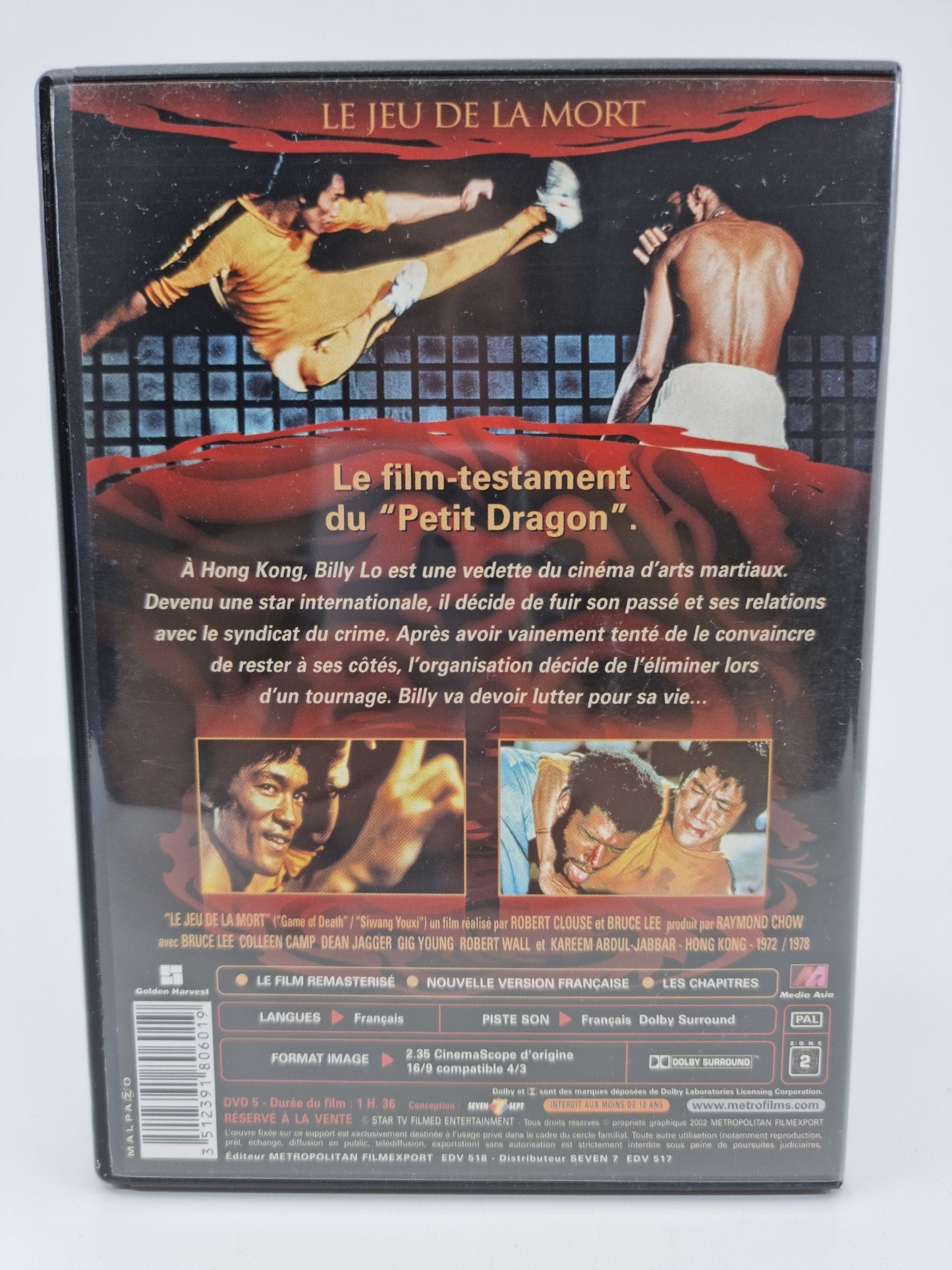 DVD - Le Jeu de la mort