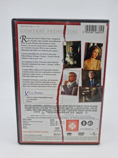 DVD - Intolérable cruauté, ils ne peuvent s’empêcher de toucher à ce que l’autre possède