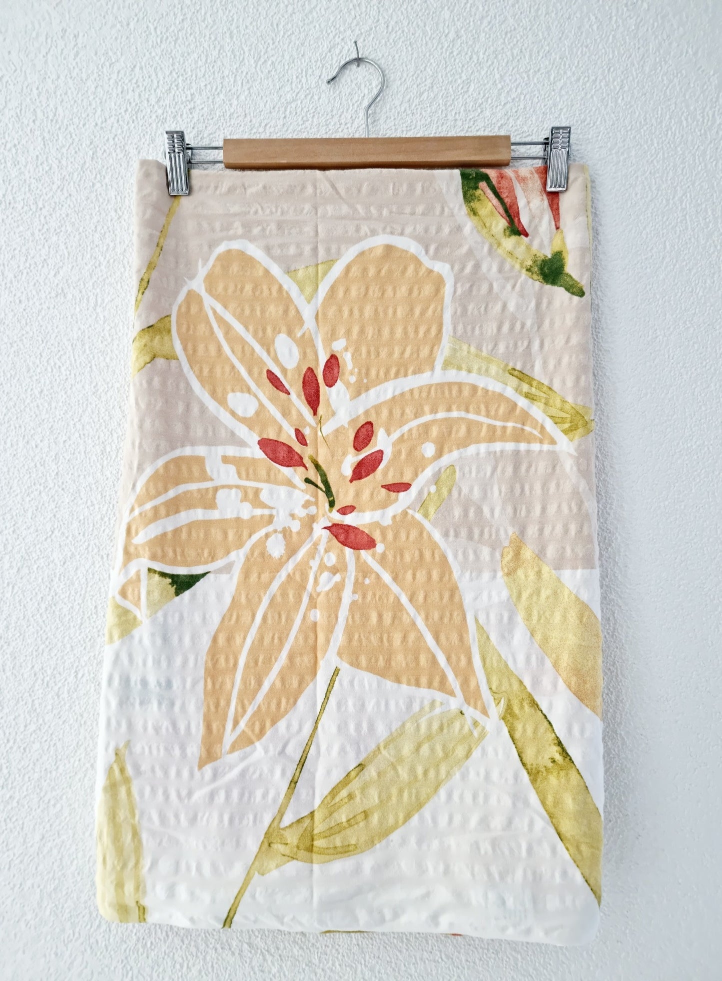 Housse de duvet 160 X 210 cm & taie d'oreiller 65 X 65 cm - fleurs de lys