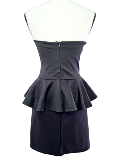 Robe bustier peplum (Taille unique 36/38)