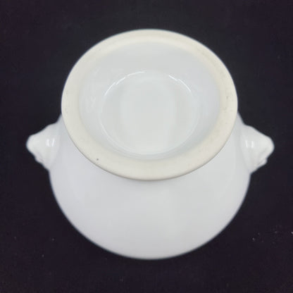 Soupière blanche (4 pièces )