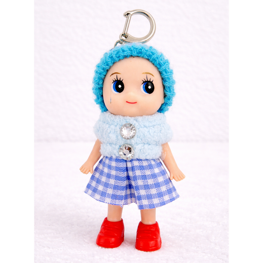 Porte-clés dolls - Blue