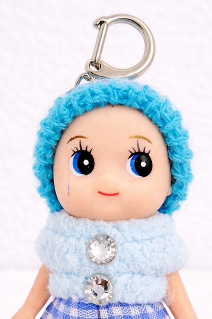 Porte-clés dolls - Blue