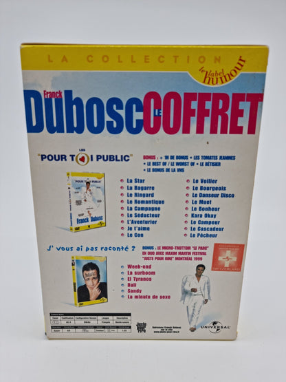 DVD - Franck Dubosc, Pour toi public & J’vous ai pas raconté
