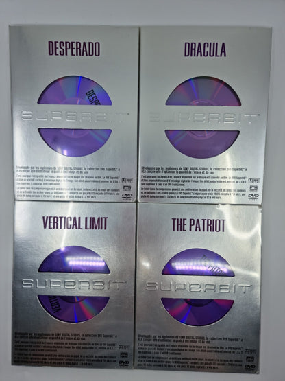 SUPERBIT 4 DVD : 1. The Patrio – 2. Dracula – 3. Desperado – 4. Vertical Limit