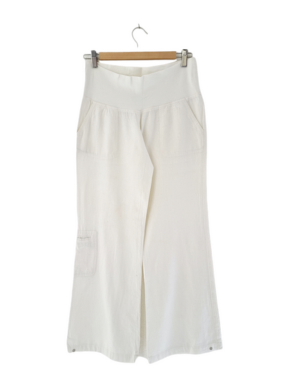 Pantalon blanc large et léger (SIZE : L)