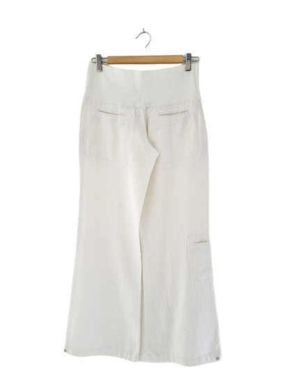 Pantalon blanc large et léger (SIZE : L)