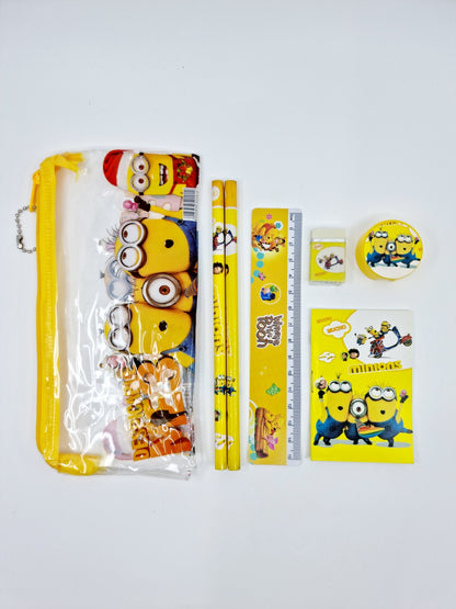 Set de papeterie - Minions (7 pièces)