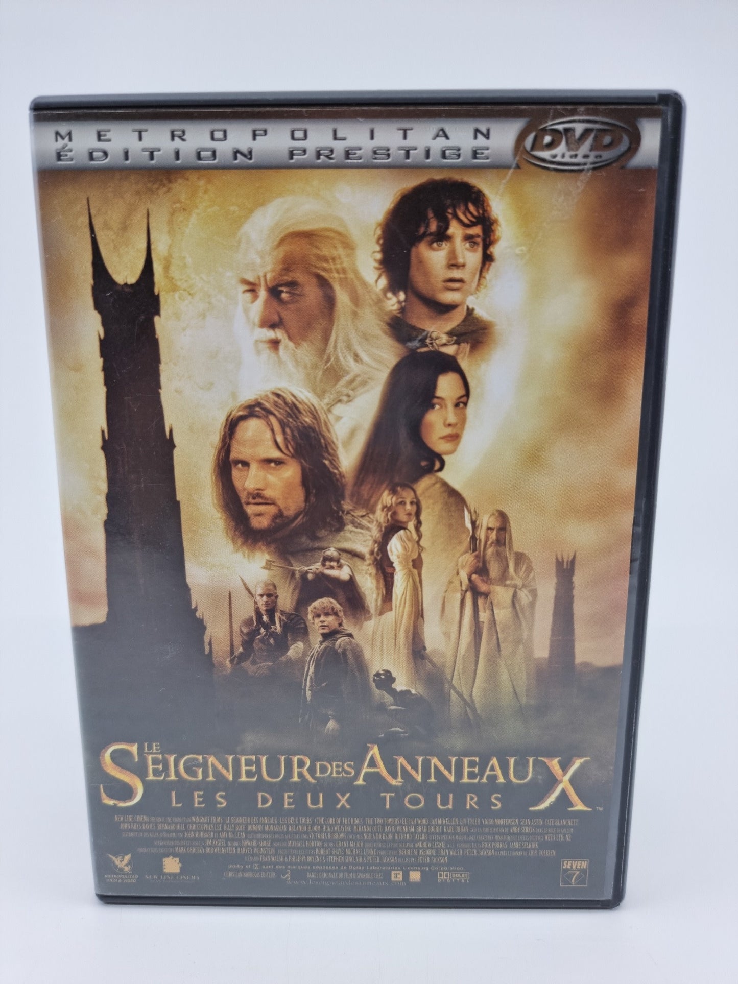 DVD - Le Seigneur des Anneaux : 1. La Communauté de l'anneau – 2.  Les Deux Tours - 3. Le Retour du roi