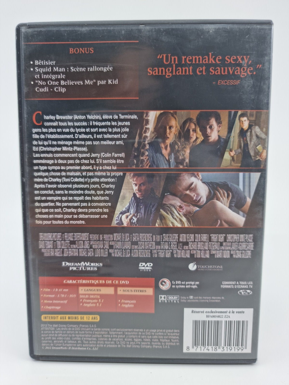 DVD - Fright Night