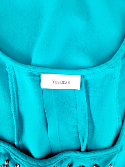 Tunique avec collier de perles (SIZE :  EUR 48/50)