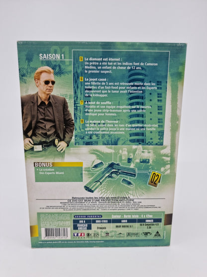 DVD - Série les experts MIAMI – Saison 1 épisodes 1 à 8