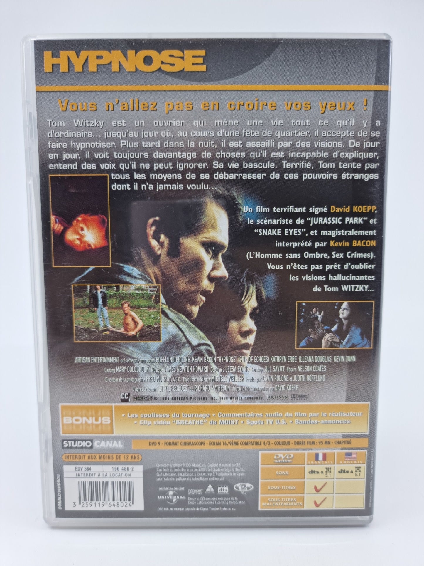 DVD - Hypnose, vous n’allez pas en croire vos yeux !