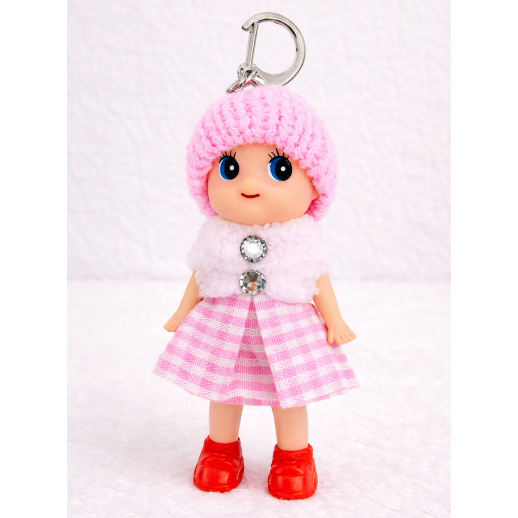 Porte-clés dolls - Pink