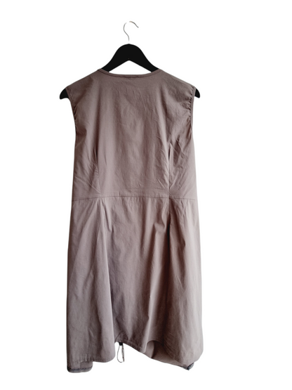 Robe légère aux boutons apparents & fleurs (SIZE : T5)