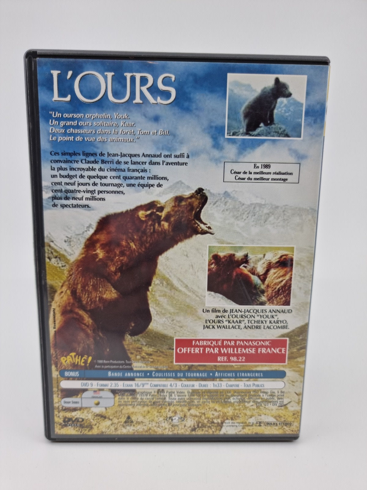 DVD - L'Ours