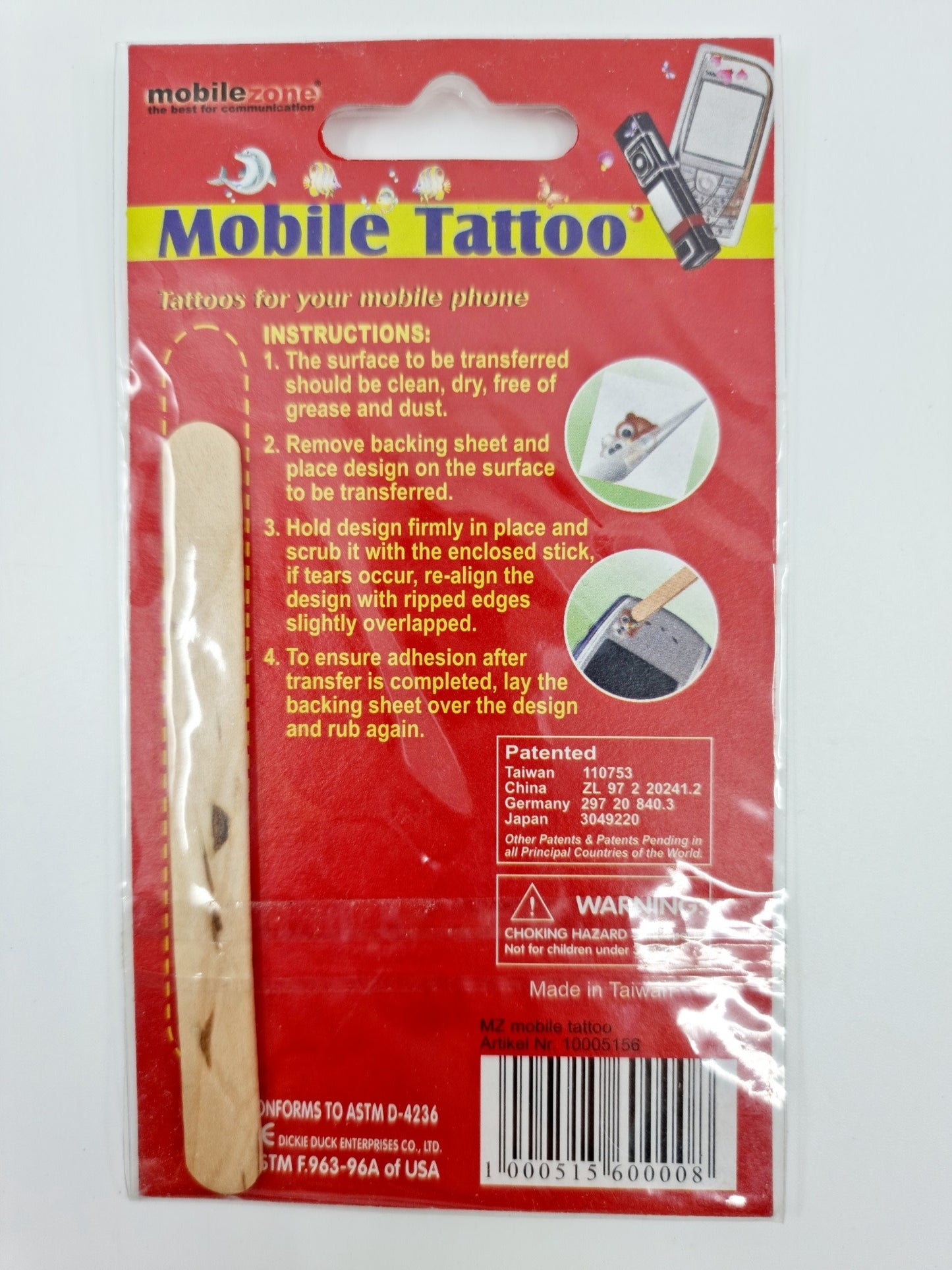 Mobile Tattoo - Papillons