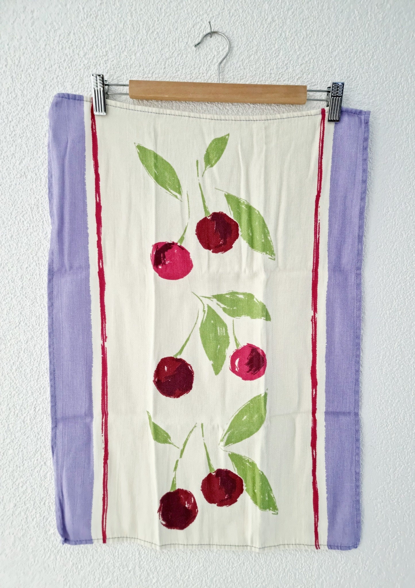 Linge de cuisine - cerises 60 X 45 cm (2 pièces)