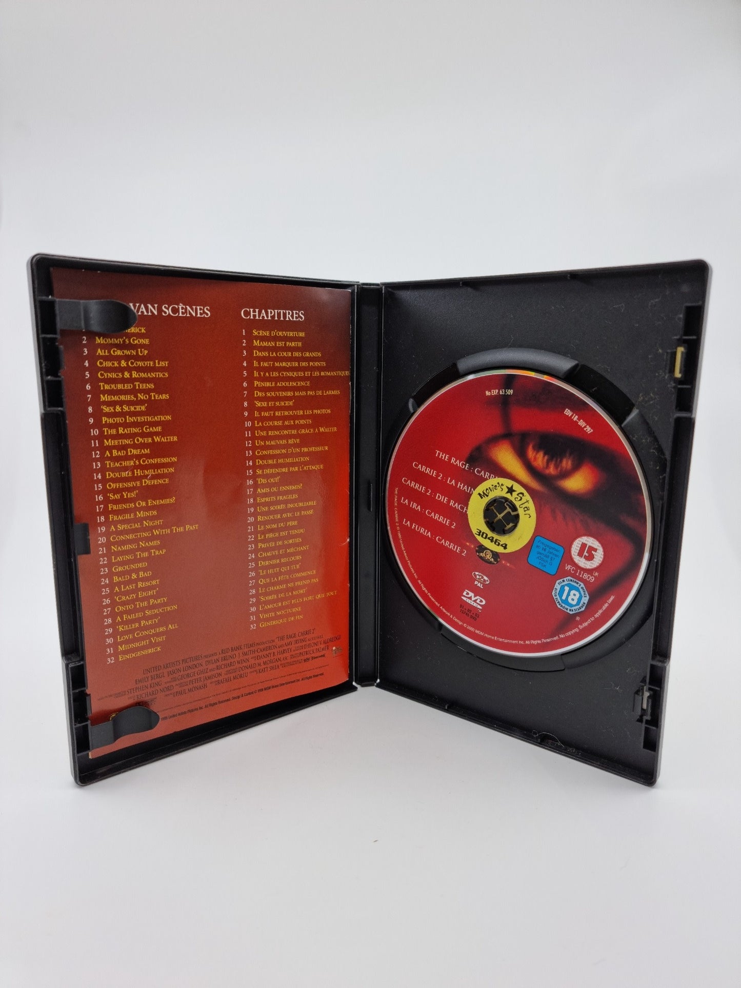 DVD - The Rage Carrie 2, la haine