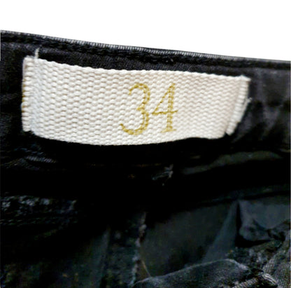 Jeans noir Zara Basic Denim Dept. (SIZE : 34)