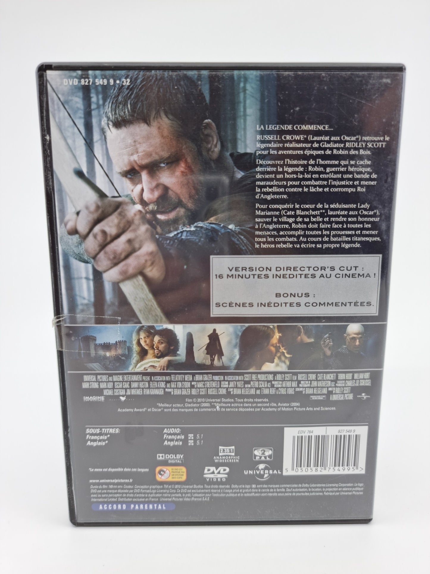 DVD - Robin des Bois (Version longue inédite)