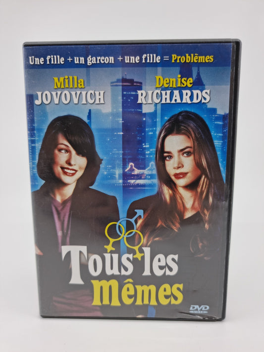 DVD - Tous les mêmes