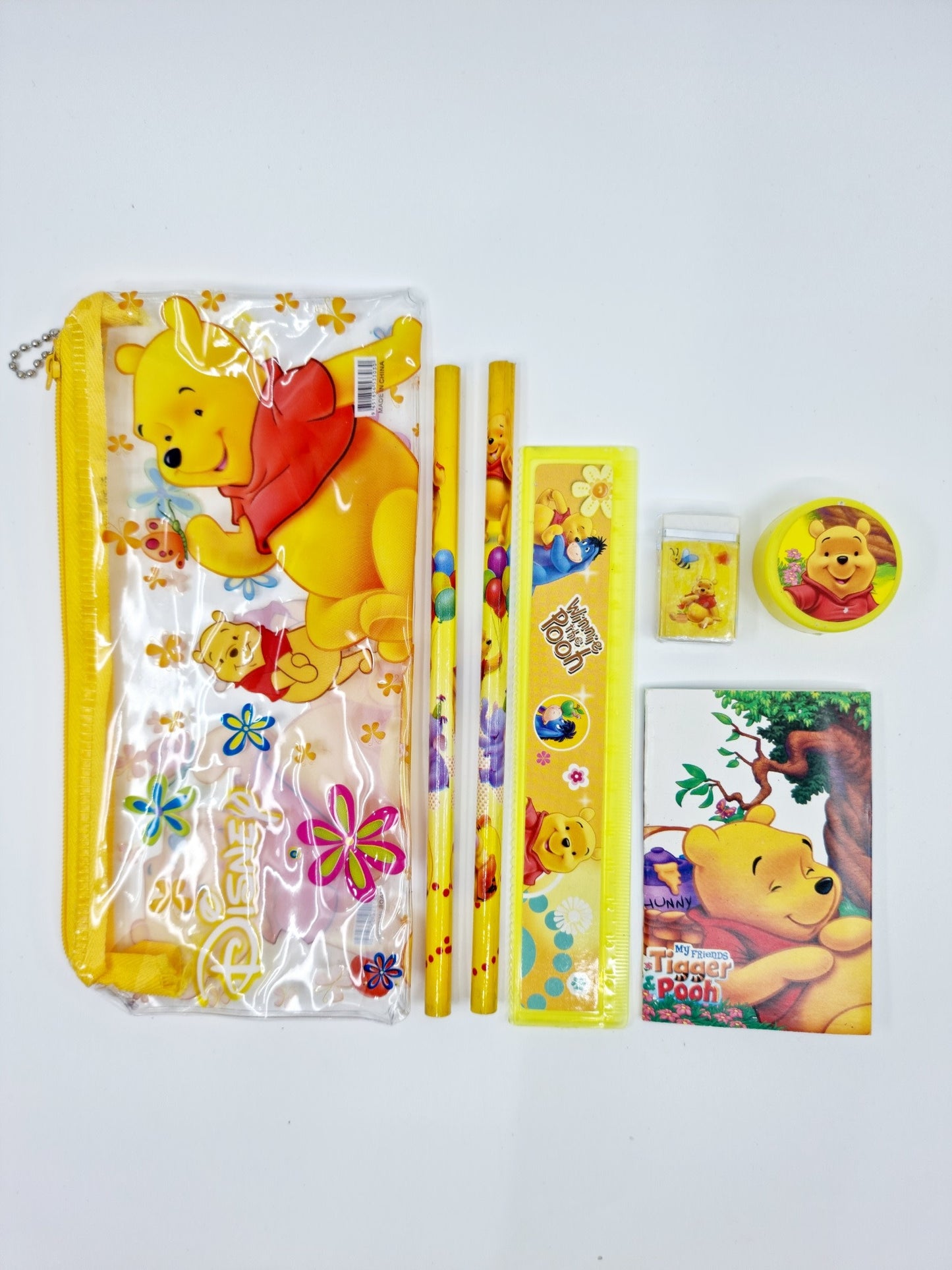 Set de papeterie - Winnie l'ourson (7 pièces)