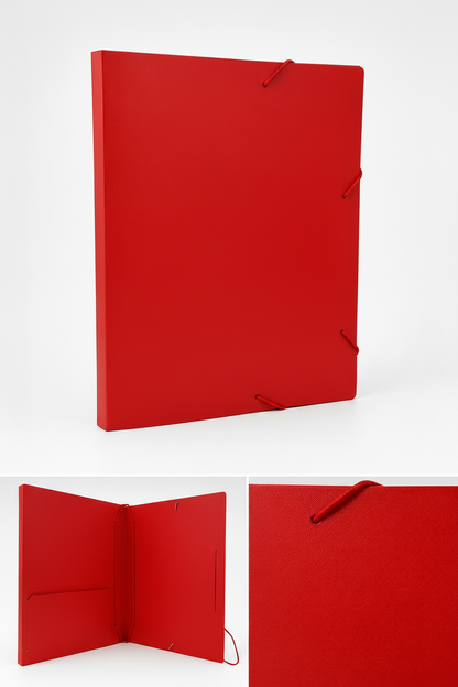 Porte-documents à fermeture élastique