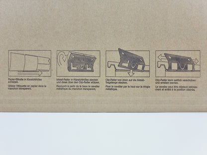 Dossiers suspendus : Biella neher VetroMobil A4 26 cm (lot de 6 pièces)