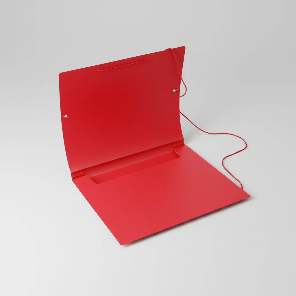 Porte-documents à fermeture élastique