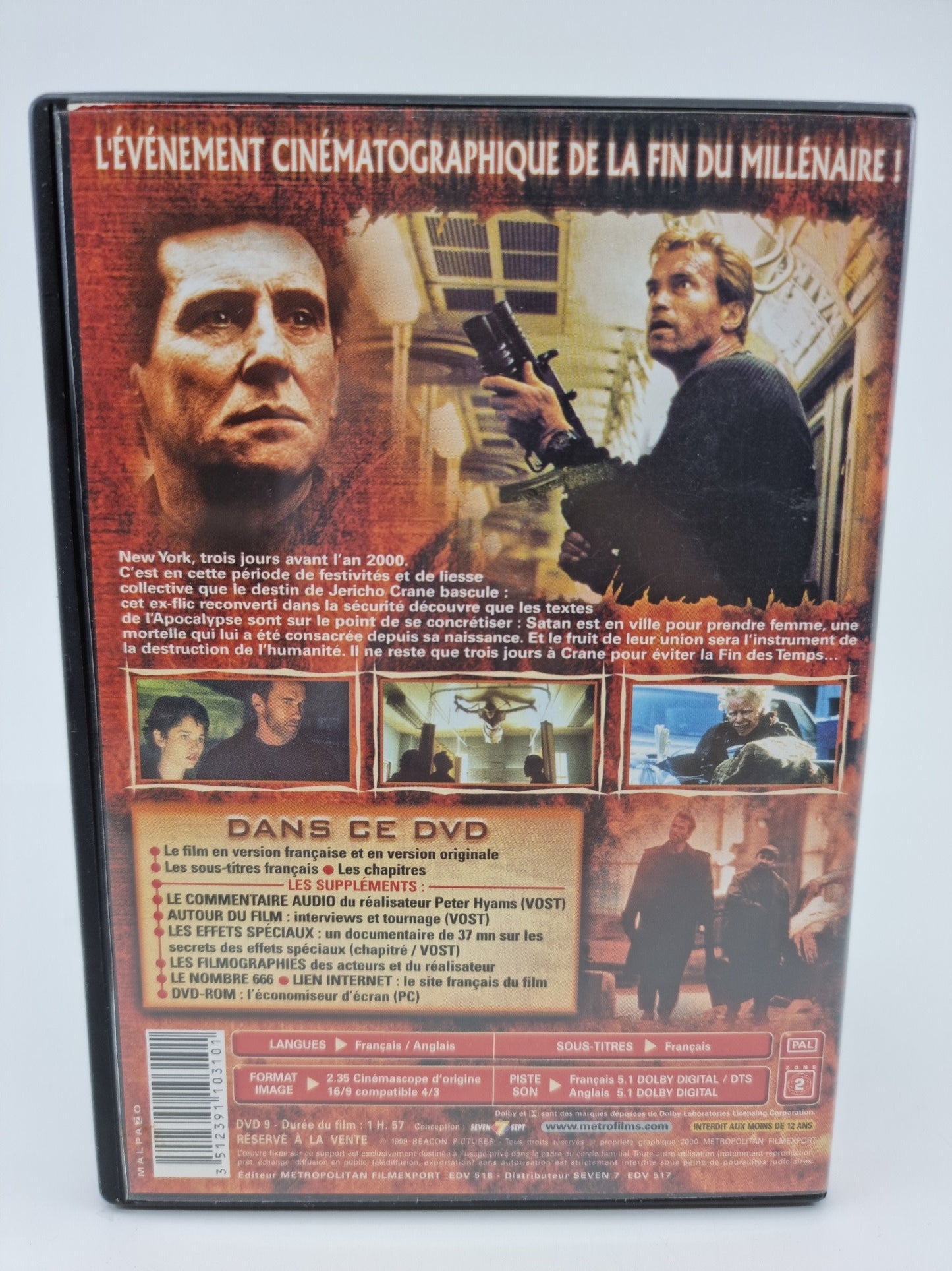 DVD - La Fin des temps – plus que trois jours avant l’apocalypse, soyez prêt