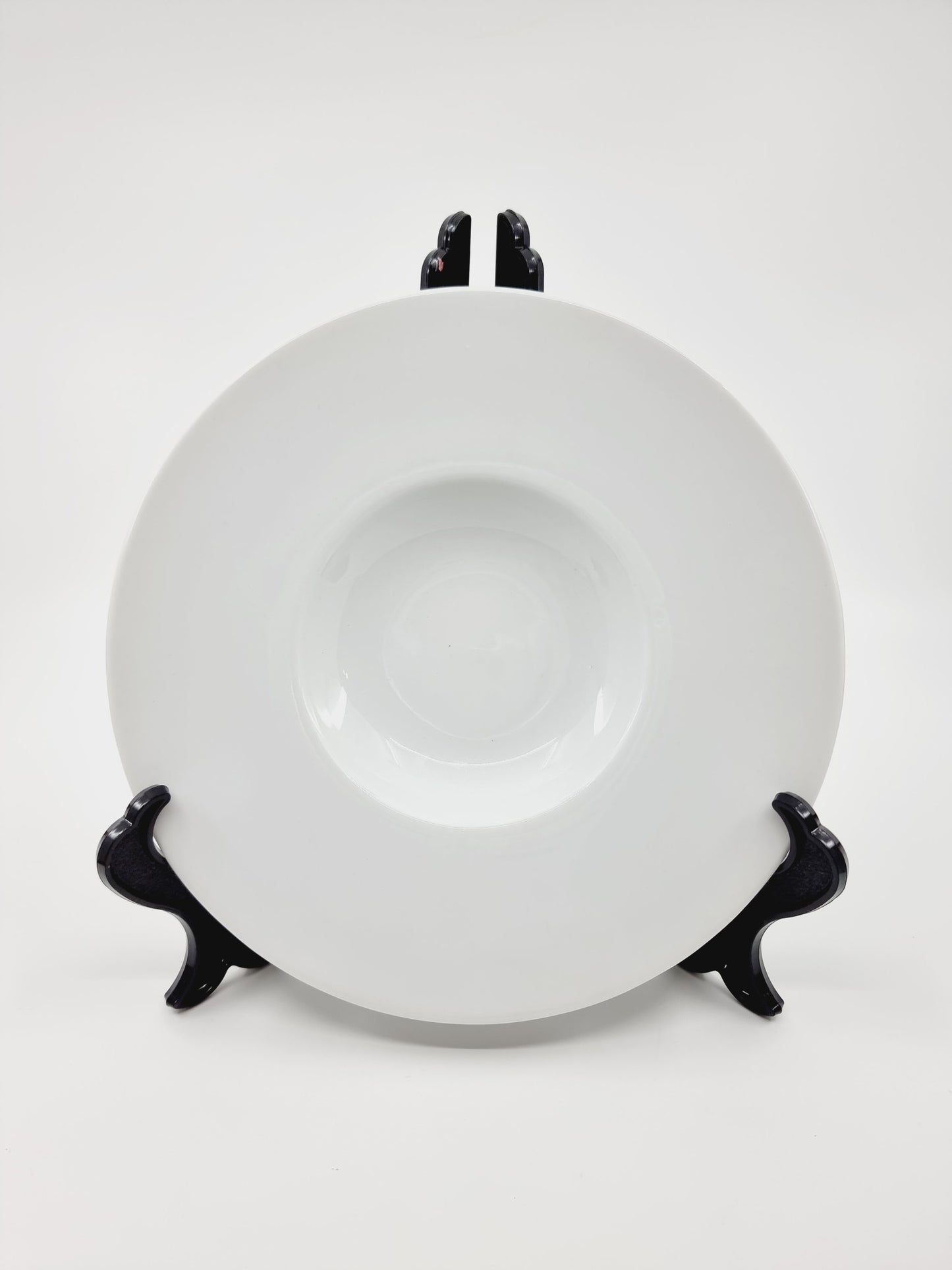 Assiette creuse en porcelaine (11 pièces)