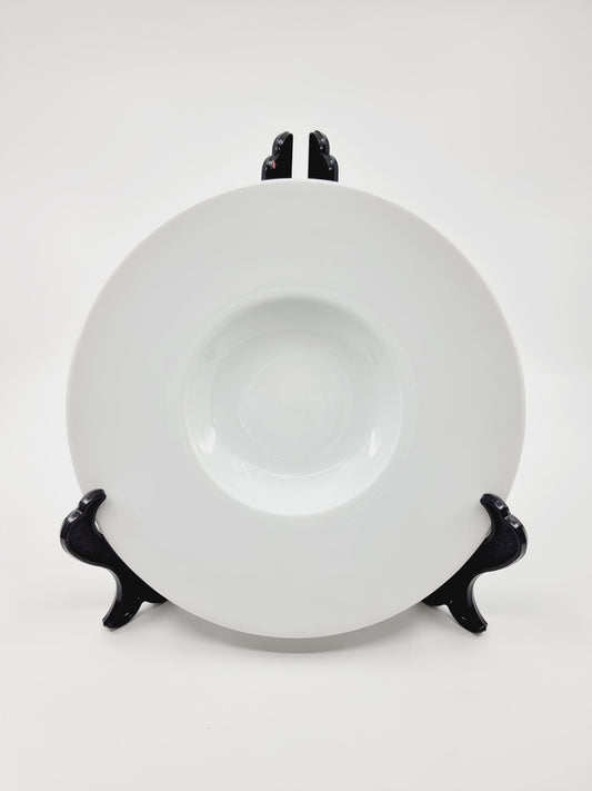 Assiette creuse en porcelaine (11 pièces)