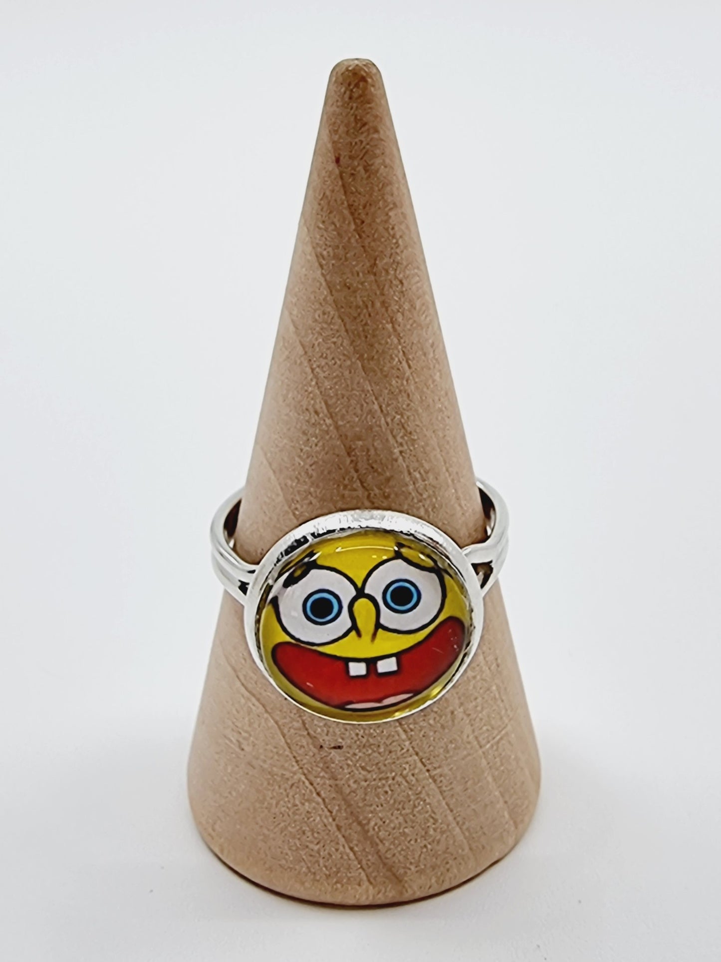 Bague cabochon - Bob l'éponge (SIZE : 13)