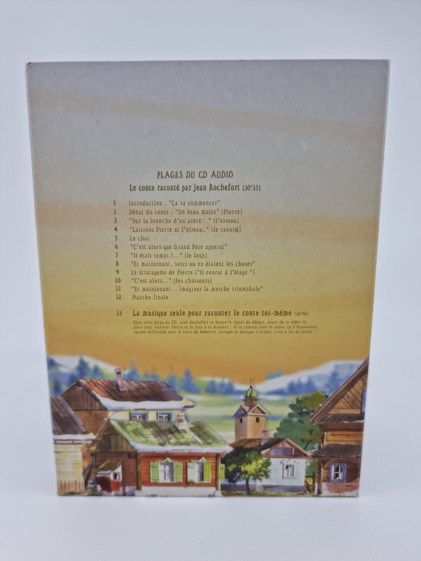 DVD - Pierre et le loup, le conte raconté par Jean Rochefort (Coffret DVD + CD)