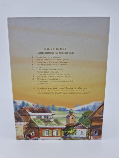 DVD - Pierre et le loup, le conte raconté par Jean Rochefort (Coffret DVD + CD)