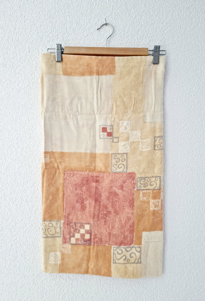 Housse de duvet 160 X 210 cm & taie d'oreiller 65 X 65 cm - nuances d'orange