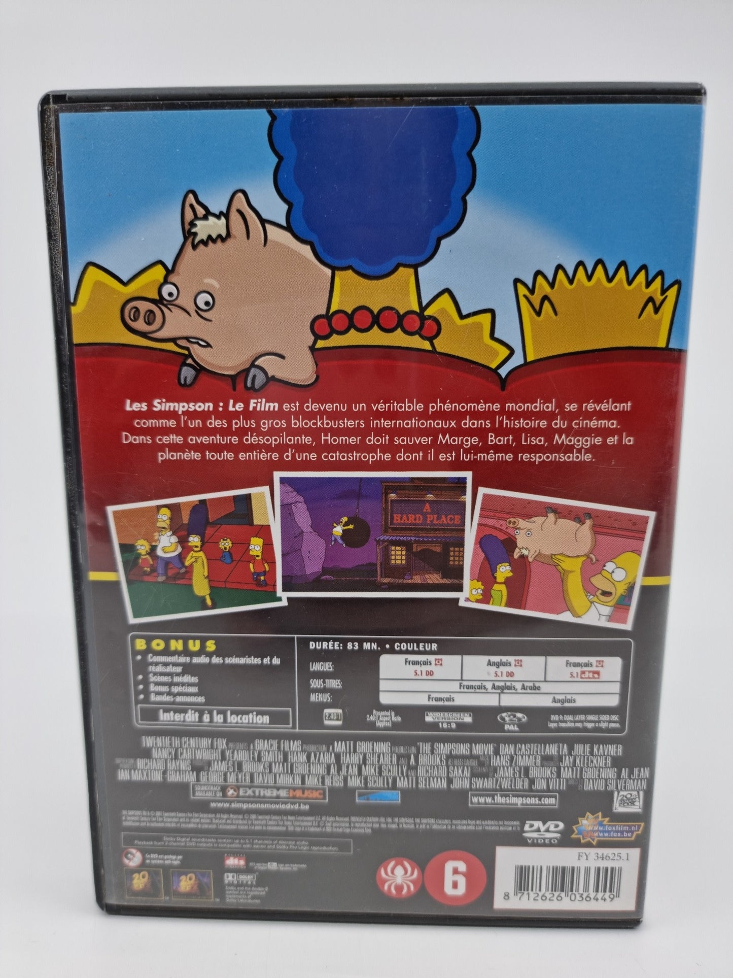 DVD - Les Simpson - Le film