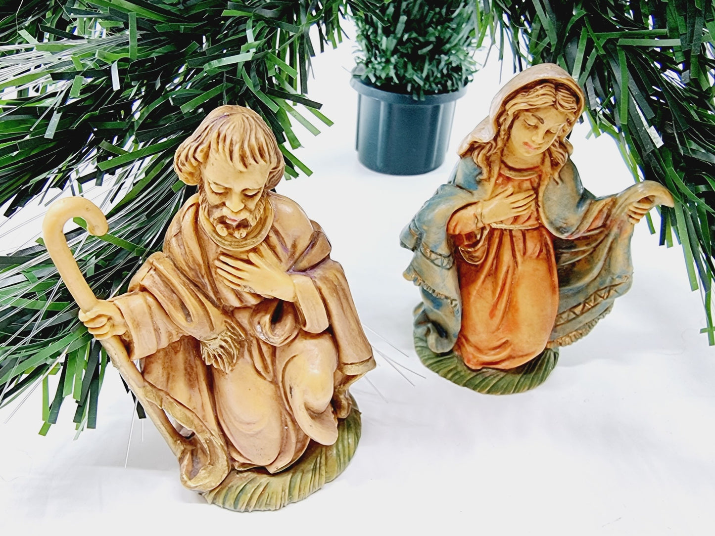 Santons - Marie & Joseph