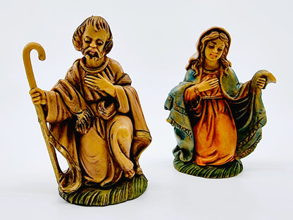 Santons - Marie & Joseph